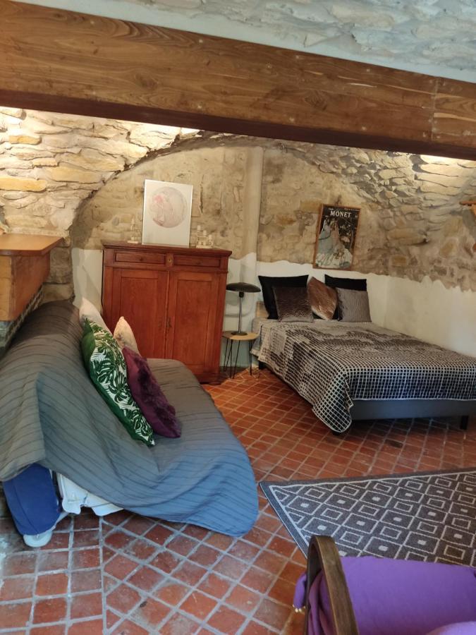 Ardeche Les Cigales, Studio Murier Piscine Partagee Гропьер Экстерьер фото